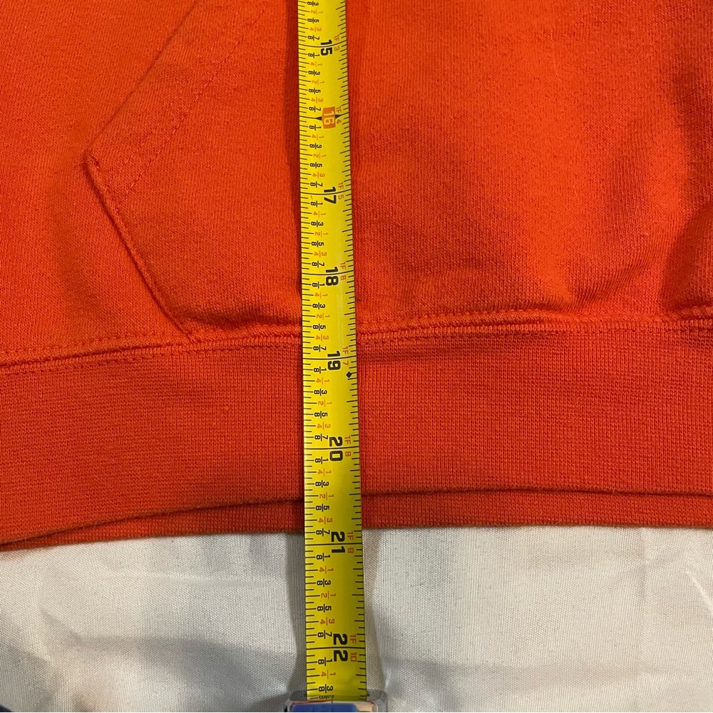 Colosseum Youth Clemson Tigers Hoodie Orange Purple Fleece Pullover Size M 12-14 - Picture 4 of 5